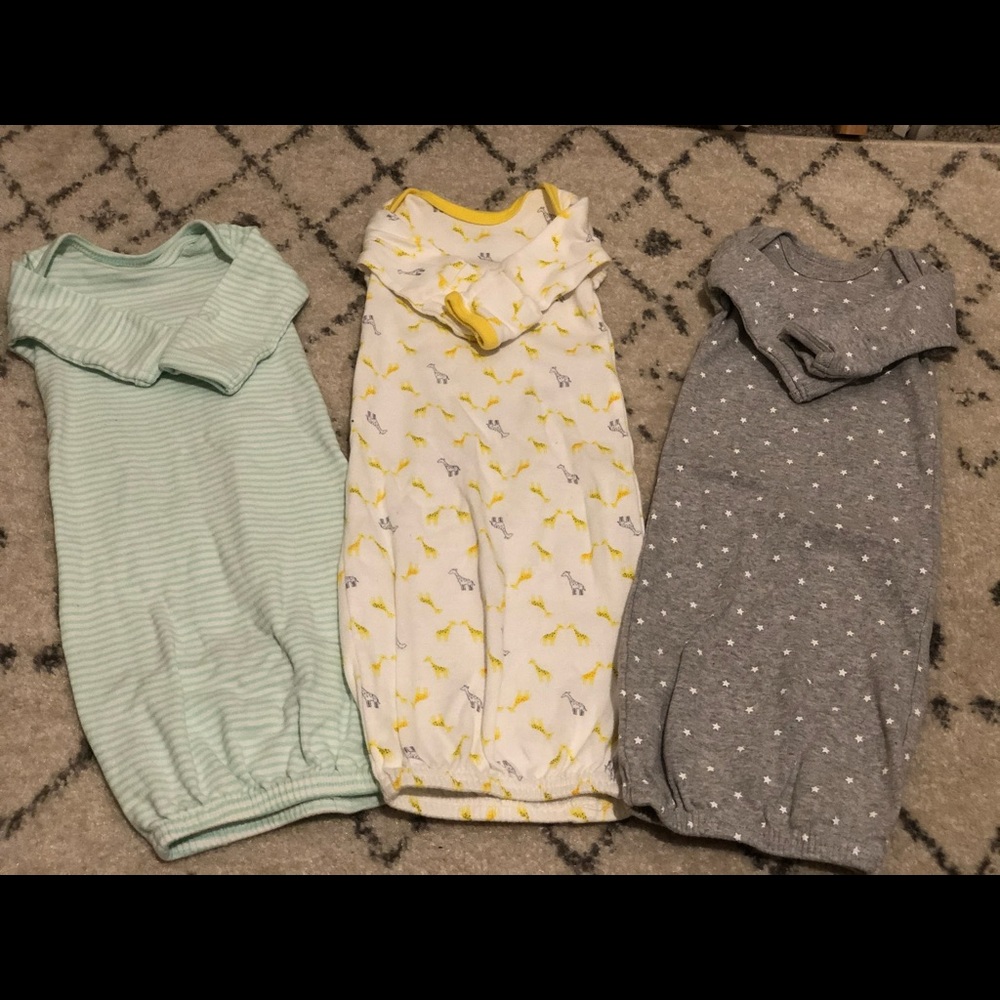 Gender Neutral Newborn Nightgowns